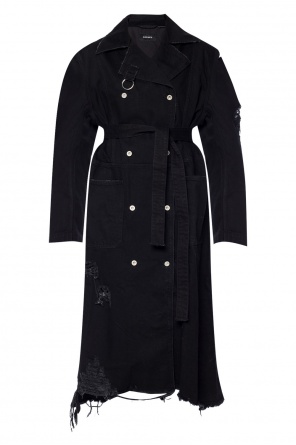 Belted double-breasted coat, zdjęcie 1 Belted double-breasted coat od Diesel